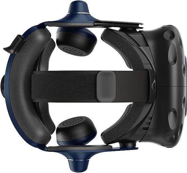 HTC Vive Pro 2 VR headset top view