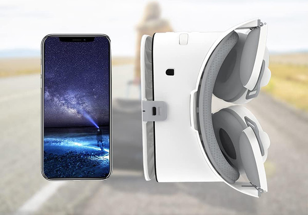 The virtual reality headset for your mobile phone.