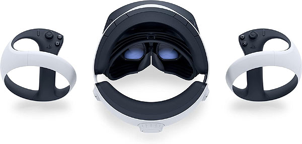 PlayStation VR2 Headset seen from inside the headset